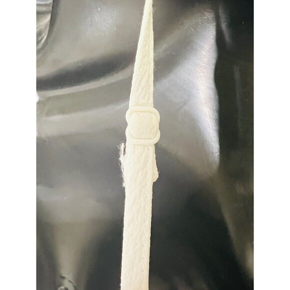 BP Cropped Flowey Spaghetti Strap Off Shoulder Camisole White Ivory Sz XS - Picture 10 of 10